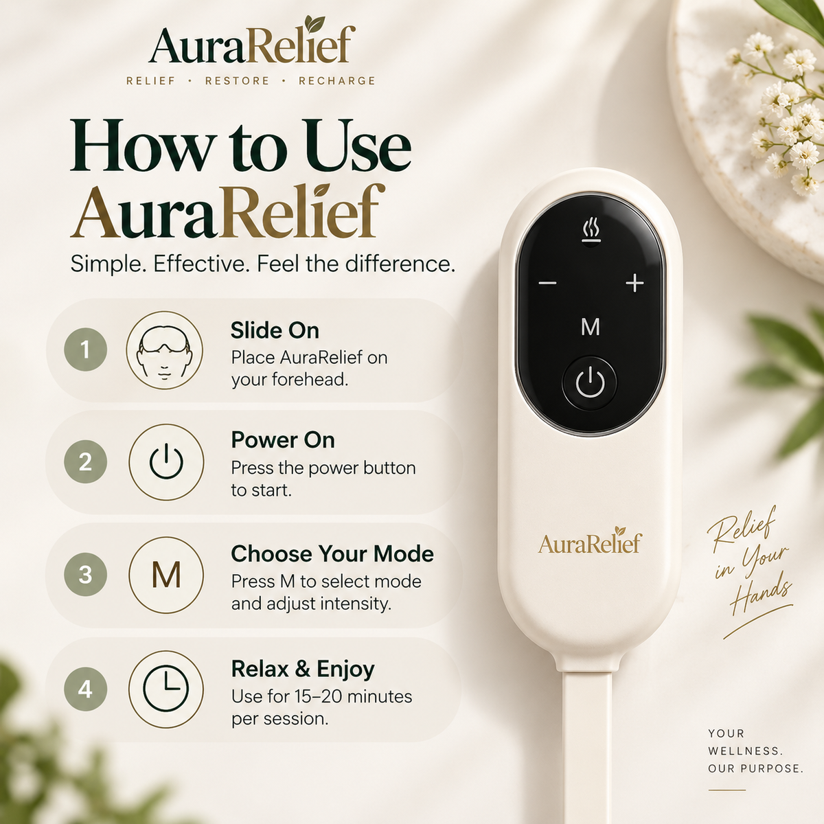 AuraRelief Massager