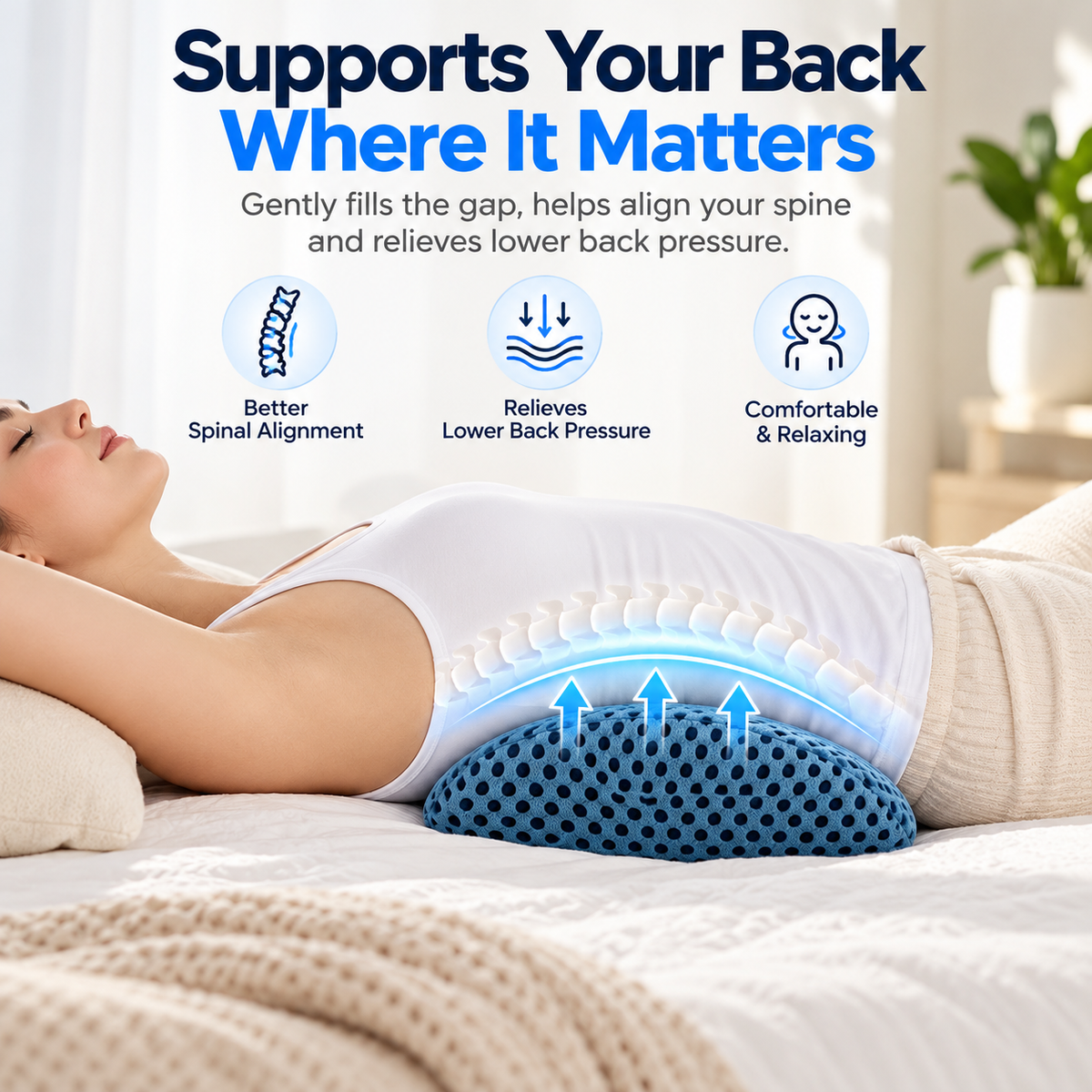 Zoraliq — Ergonomic Lumbar Support Pillow